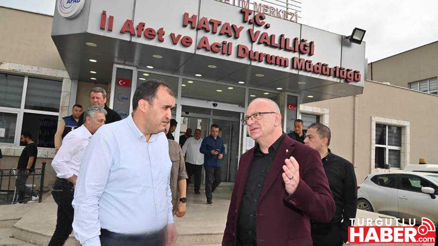 Başkan Ergün'den Hatay AFAD'a ziyaret