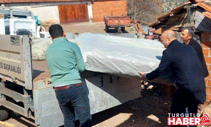 Manisa Büyükşehir Belediyesi, Evi Yanan Aileye Umut Oldu