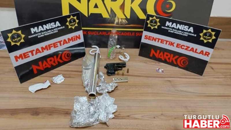 Manisa'da uyuşturucu operasyonu 2 zanlı tutuklandı
