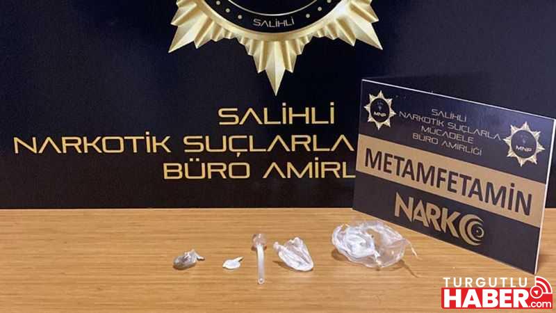 Salihli'de 1 kişi uyuşturucu ticaretinden tutuklandı