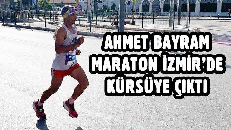AHMET BAYRAM MARATON İZMİR’DE KÜRSÜYE ÇIKTI