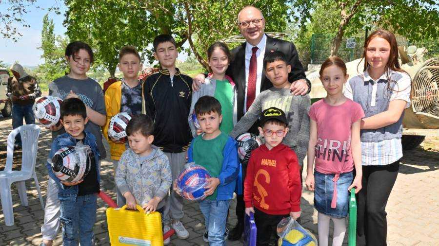 Başkan Ergün, Gölmarmara’da Hayır Alanını Ziyaret Etti