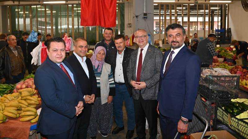 Başkan Ergün’e Sarıgöl’de Sıcak Karşılama