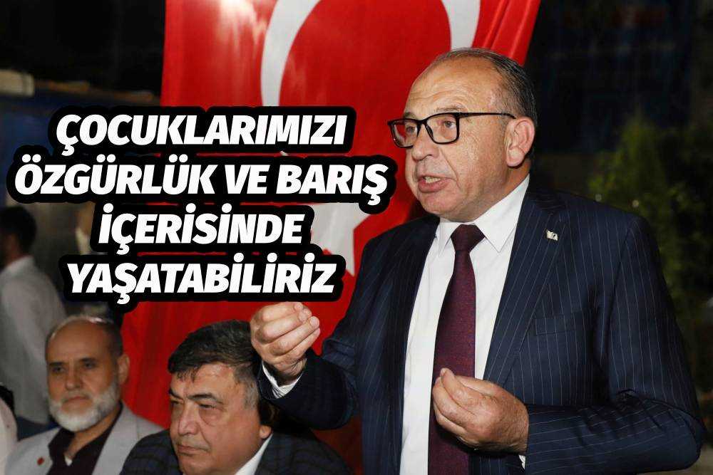 Çocuklarımızı özgürlük ve barış içerisinde yaşatabiliriz