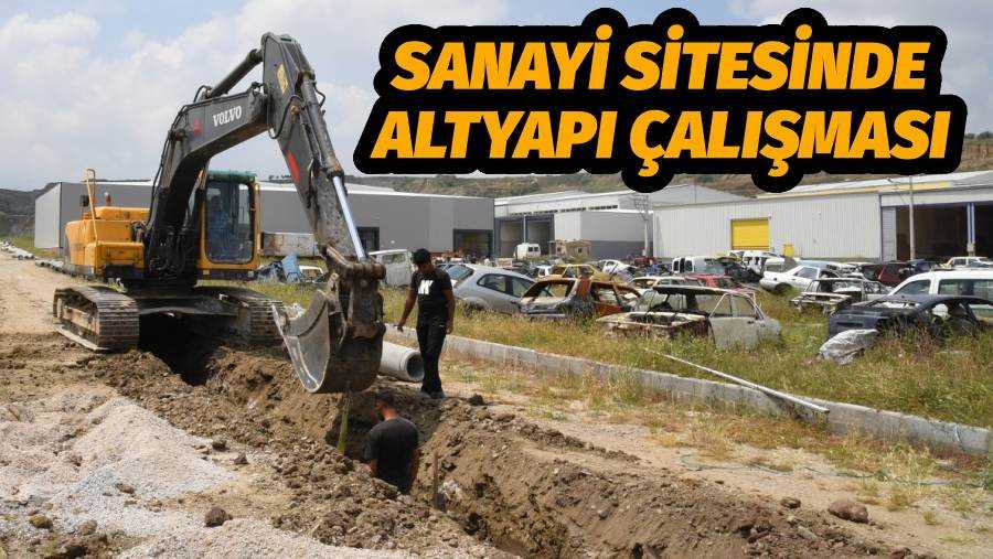 Fatih Sanayi Sitesi Esnafının Altyapı İhtiyacı Karşılanıyor