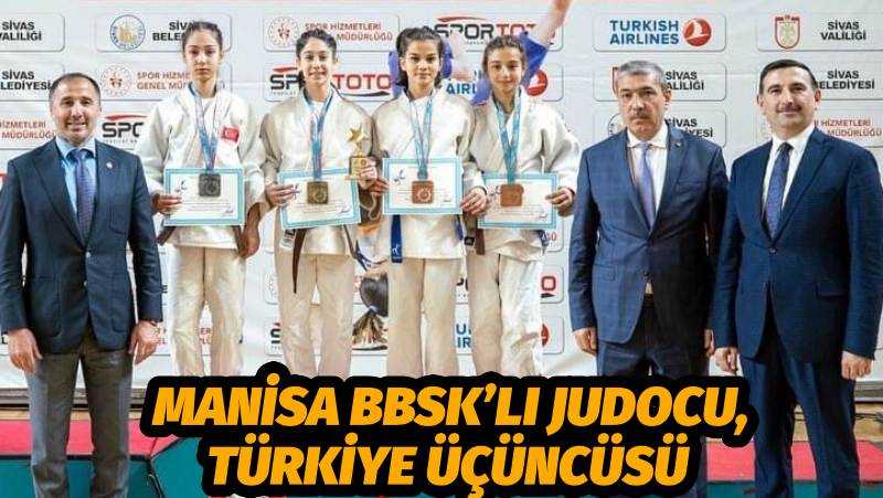 Manisa BBSK’lı Judocu, Türkiye Üçüncüsü