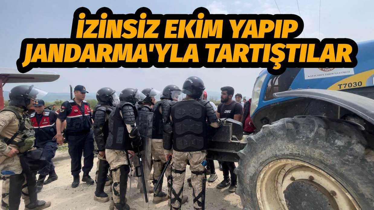 Marmara Gölü'nde Jandarmaya Engel Olmaya Çalıştılar