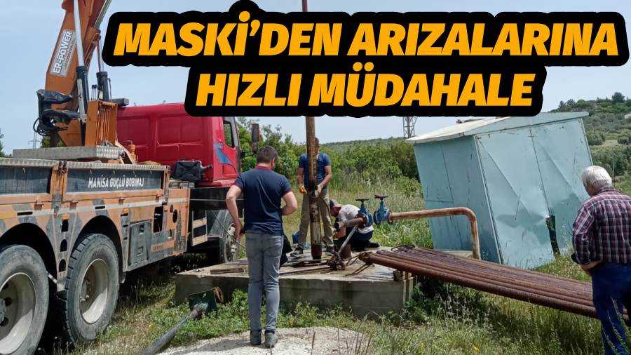 MASKİ’den Arızalarına Hızlı Müdahale