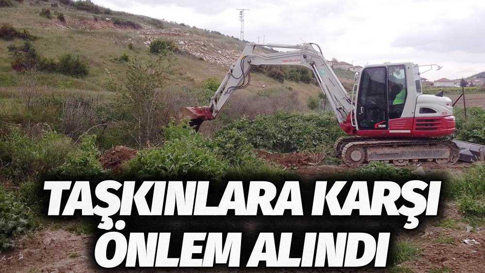 Ozanca Mahallesinde Taşkınlara Karşı Önlem Alındı