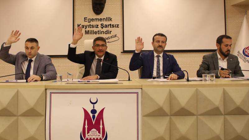 ŞEHZADELER BELEDİYESİ MAYIS AYI MECLİS TOPLANTISI YAPILDI