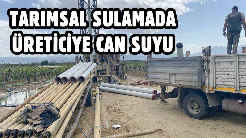 TARIMSAL SULAMADA ÜRETİCİYE CAN SUYU