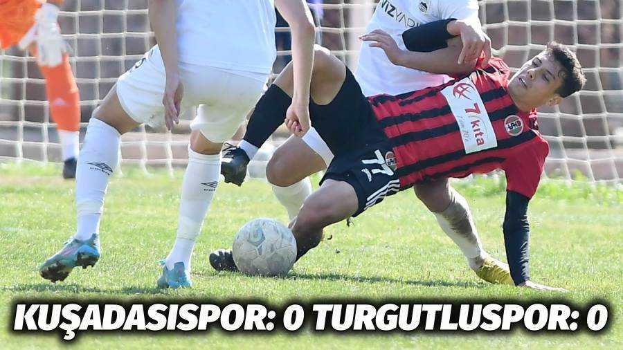 Turgutluspor Deplasmanda Berabere Kaldı