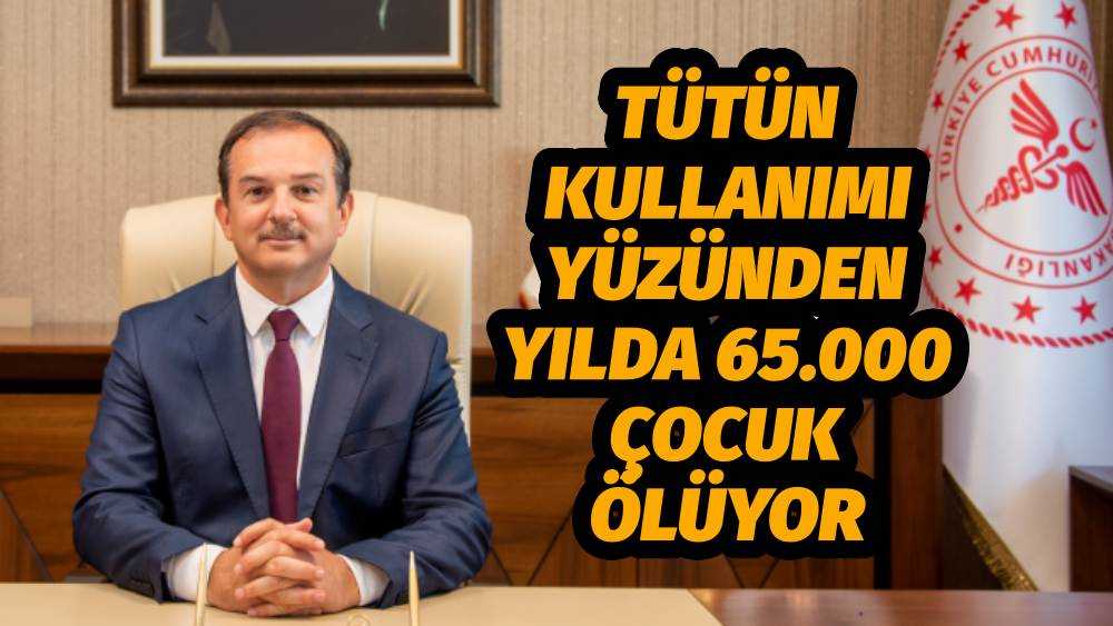 Tütün Kullanımı Yüzünden Yılda 65.000 Çocuk Ölüyor