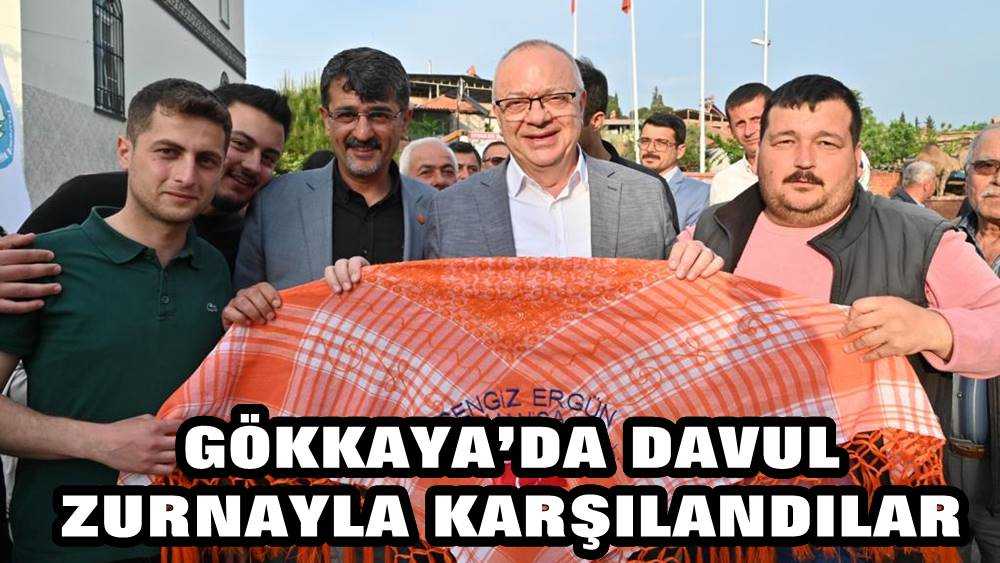 Yapılan Gökkaya’da Davul Zurnayla Karşılandılar