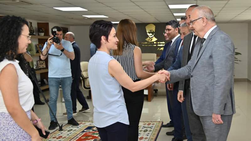 Başkan Ergün MASKİ Personeli İle Bayramlaştı