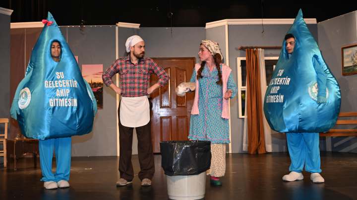 ÇKSM’li Minikler Hem Eğlendi Hem Su Tasarrufunu Öğrendi