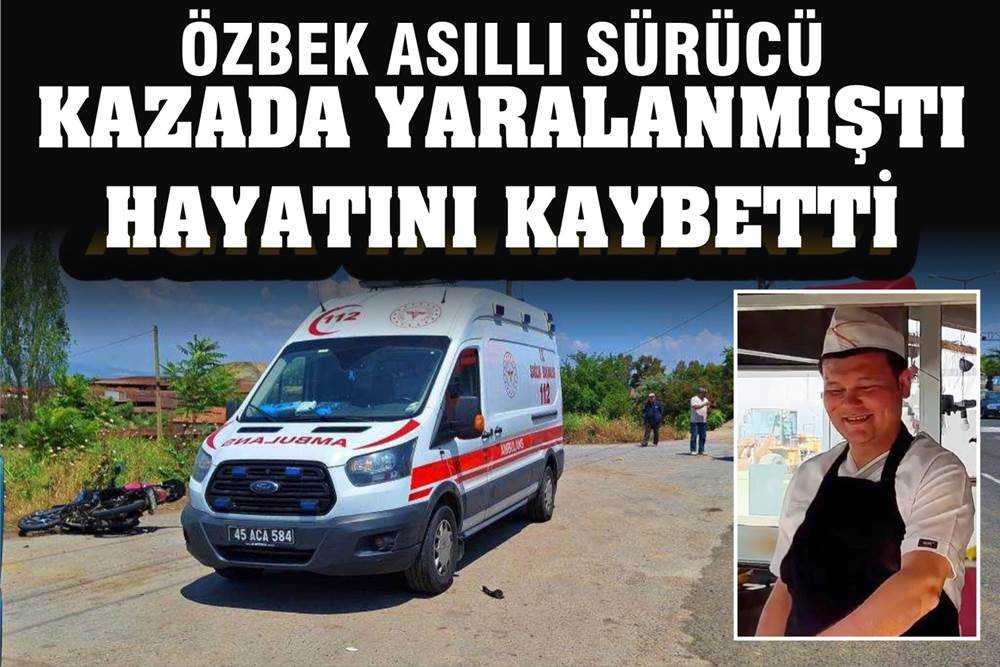 Kazada Yaralanan Sürücü Hayatını Kaybetti
