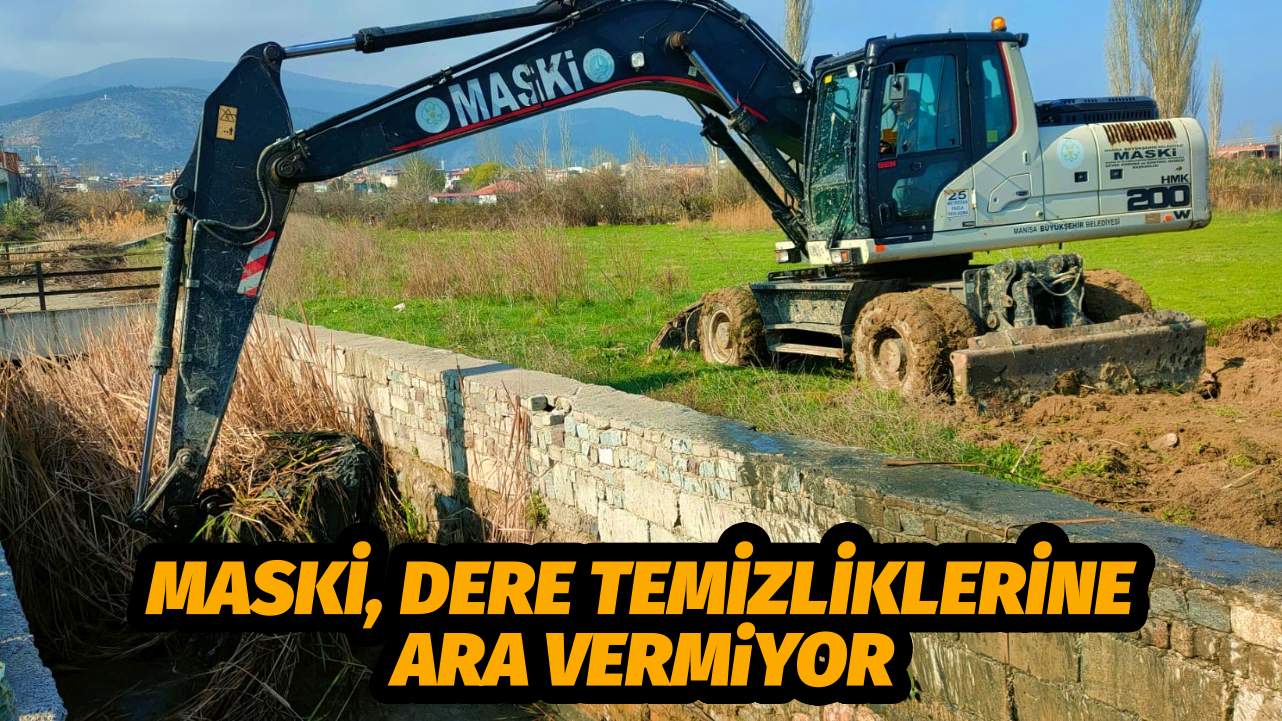 MASKİ, Dere Temizliklerine Ara Vermiyor