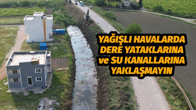 MASKİ’den Uyarı: “Yağışlı Havalarda Dere Yataklarına ve Su Kanallarına Yaklaşmayın”