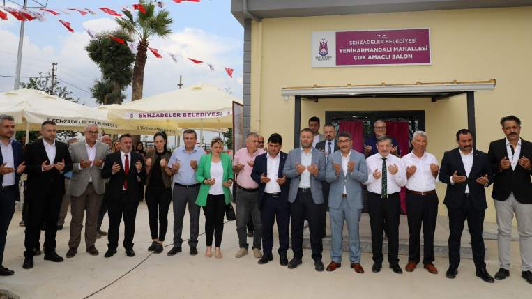 ŞEHZADELER BELEDİYESİ YENİHARMANDALI PROJESİNİ HİZMETE AÇTI