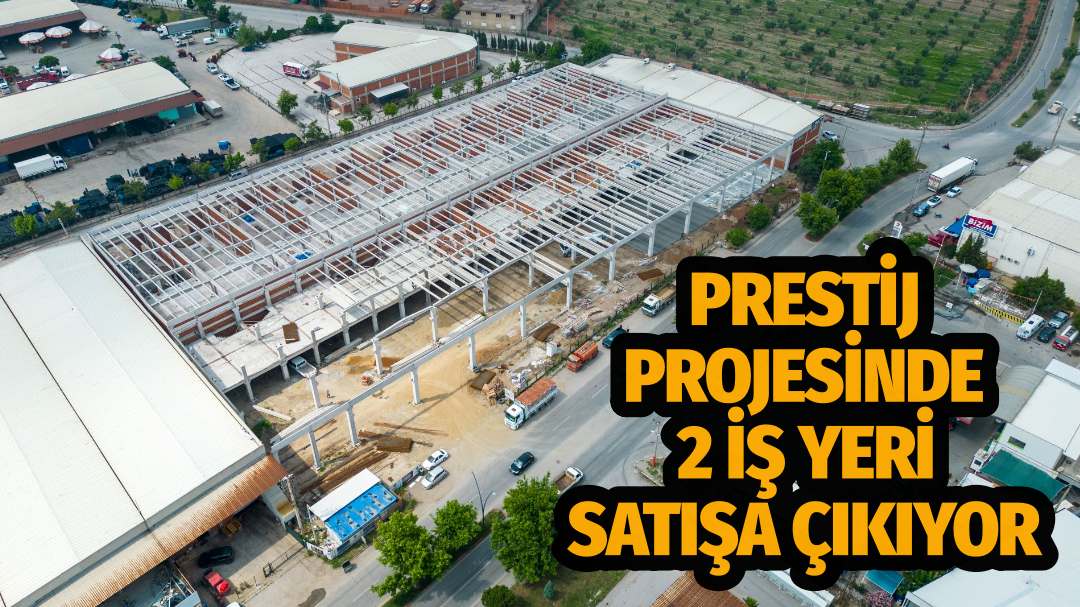 Turgutlu Belediyesi Sanayi Çarşısı Projesinde 2 Adet İş Yeri Satışa Çıkıyor