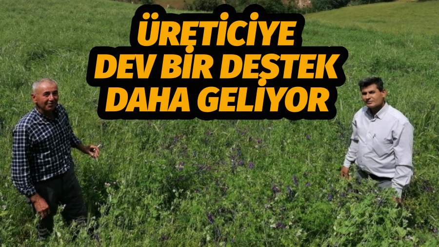 Üreticiye Dev Bir Destek Daha Geliyor