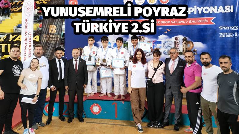 YUNUSEMRELİ POYRAZ TÜRKİYE 2.Sİ 