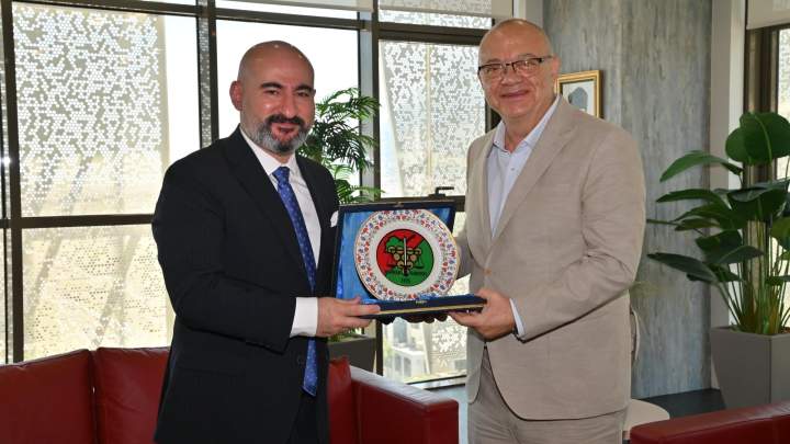 Başkan Ergün, Baro Başkanı Rona’yı Ağırladı