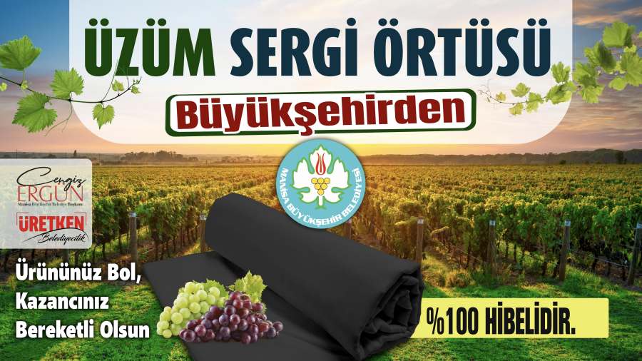 Büyükşehir’den Zeytin ve Üzüm Üreticilerine Önemli Destek