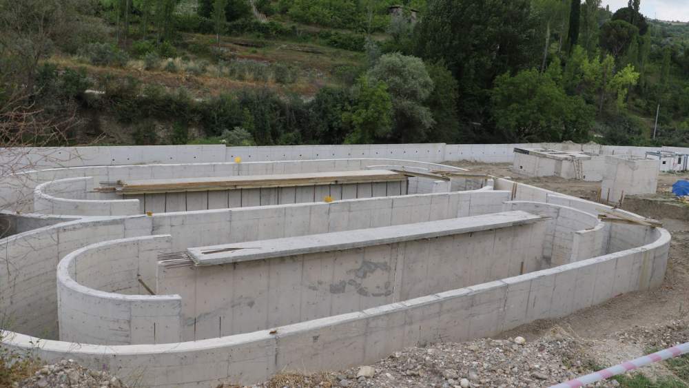 Demirci AAT’nin Betonarme İmalatları Tamamlanıyor