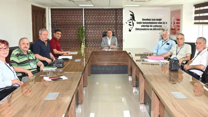 Genel Müdür Aslay Konuklarını Ağırladı