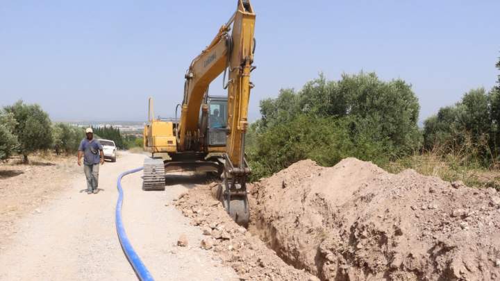 Kayalıoğlu Mahallesinde İçme Suyu Terfi Hattı Çalışmaları Başladı