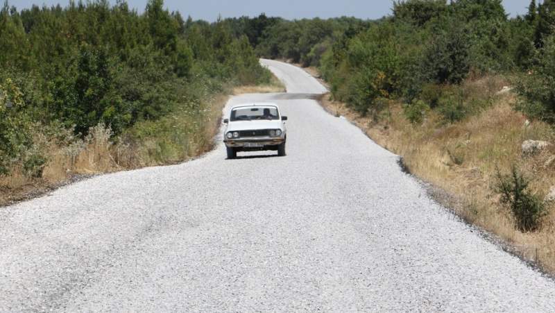 Kırkağaç yollarına Büyükşehir eli değdi