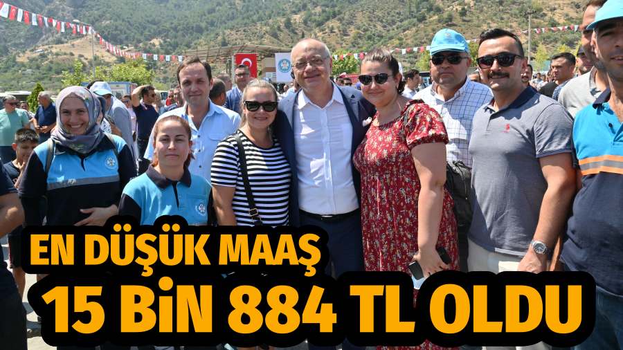 Manisa Büyükşehir Belediyesi’nde En Düşük Ücret 15 Bin 884 TL Oldu