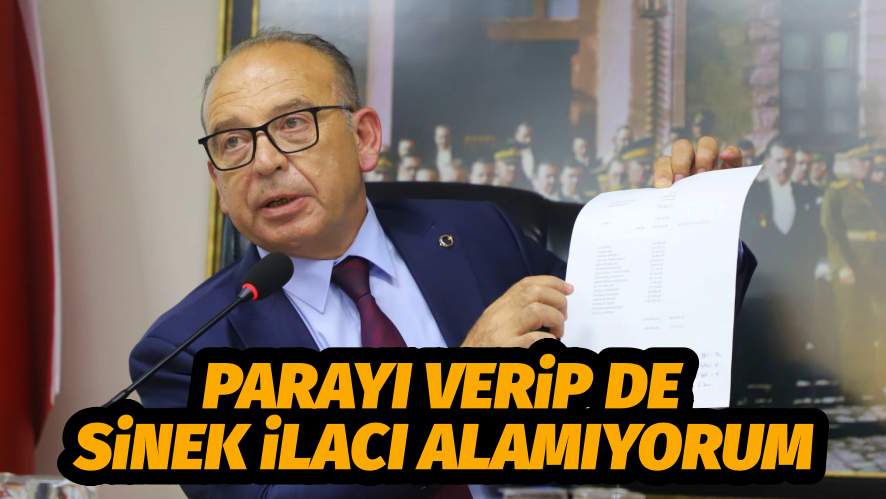 PARAYI VERİP DE SİNEK İLACI ALAMIYORUM