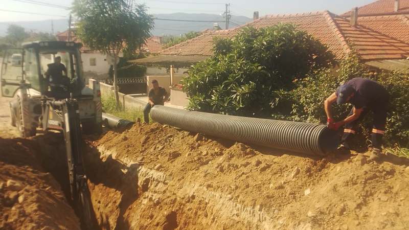 Sarıgöl Merkez Ayan Mahallesinde Altyapı Çalışması Tamamlandı