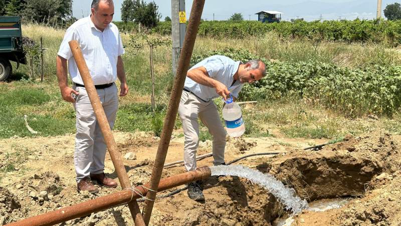 Sarıgöl Merkezine Daha Sağlıklı İçme Suyu İçin Sondaj Çalışmaları Devam Ediyor