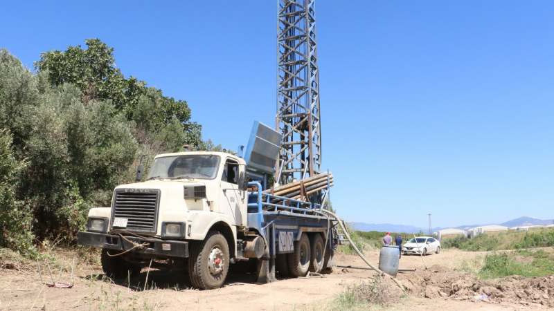 Saruhanlı’ya Daha Verimli İçme Suyu İçin Sondaj Çalışmaları Başladı