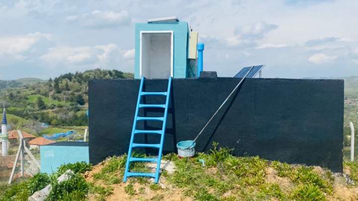 Soma’da Bir Mahallenin Daha İçme Suyu Deposunun Bakımı Yapıldı