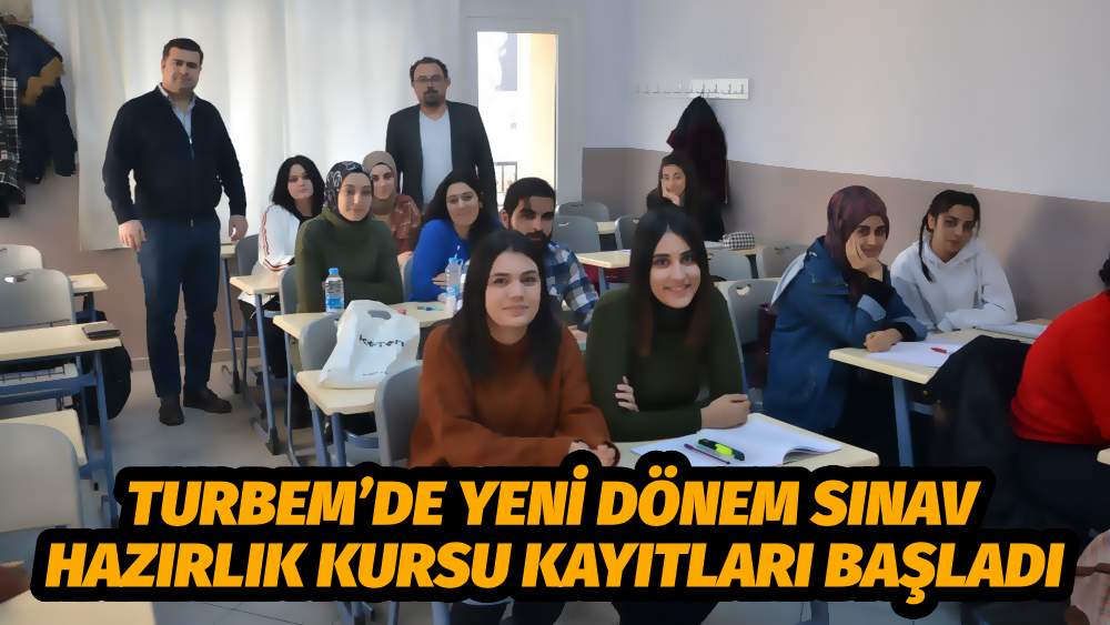 TURBEM’de Yeni Dönem Sınav Hazırlık Kursu Kayıtları Başladı