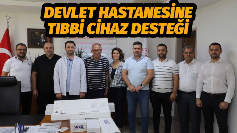 Turgutlu Belediyesinden Devlet Hastanesine Tıbbi Cihaz Desteği