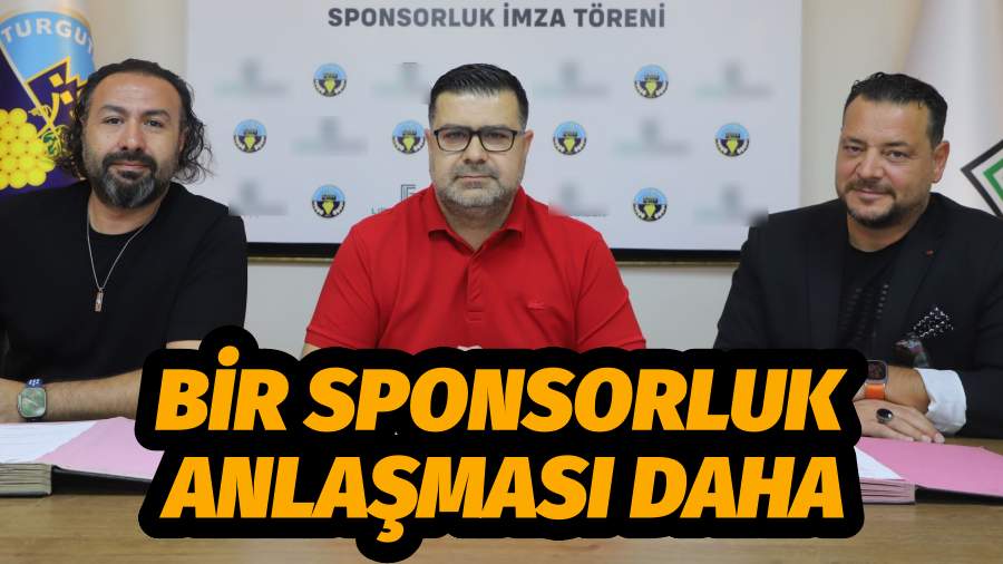 Turgutlu Belediyespor’da Bir Sponsorluk Anlaşması Daha