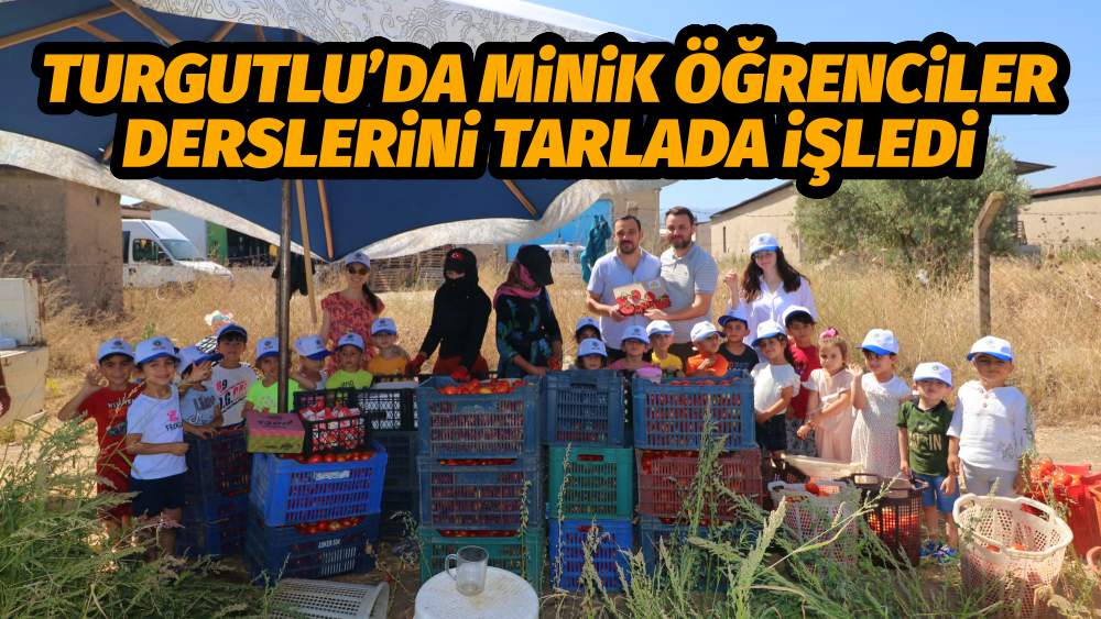 Turgutlu’da Toprak ve Çocuk ile Gelecek Yeşeriyor
