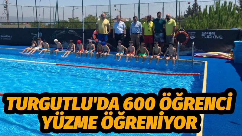 YÜZME BİLMEYEN KALMASIN PROJESİYE 600 KİŞİ YÜZME ÖĞRENİYOR