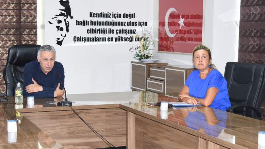 Ağustos Ayı İlçe Şefleri Toplantısı Yapıldı