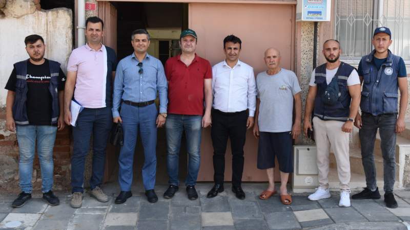 Akbaş Ahmetli’de Saha Çalışmalarını İnceledi