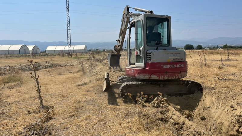 Çanakçı Mahallesinde İçme Suyu Terfi Hattı Çalışmaları Başladı  