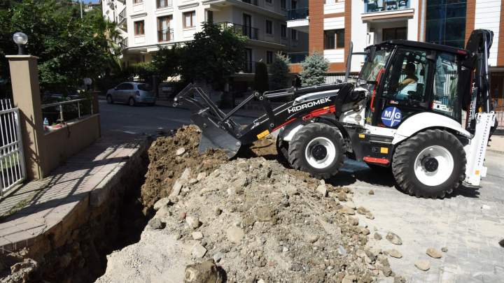 Cemal Ergün Caddesi’nde Altyapı Çalışması Tamamlandı