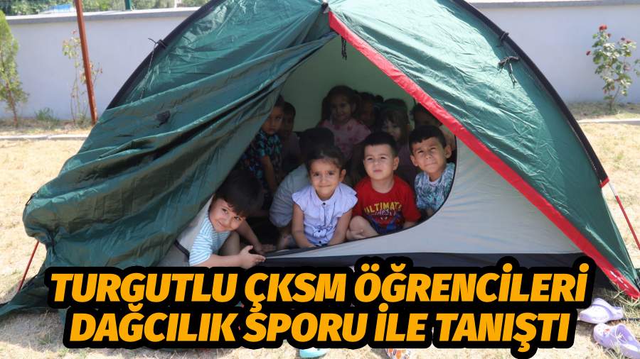 Çocuk Kültür Sanat Merkezi Öğrencileri Dağcılık Sporu ile Tanıştı