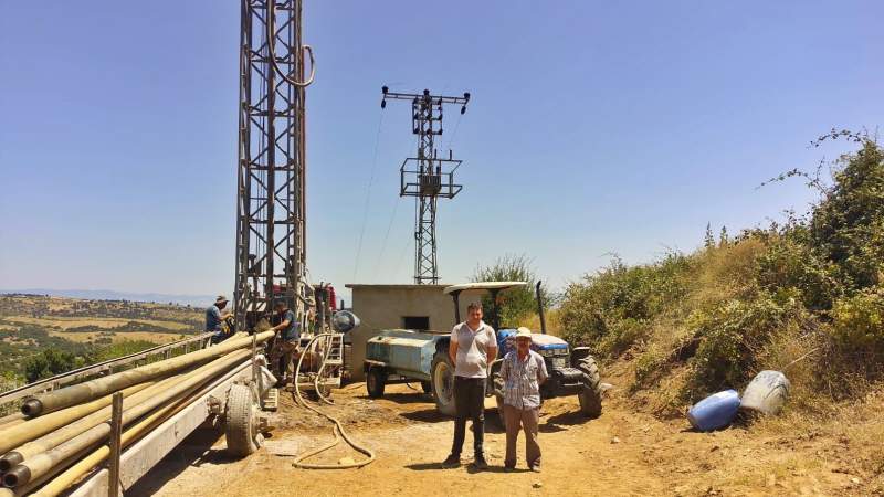   Dikilitaş Mahallesinde Sondaj Çalışmaları Tamamlandı